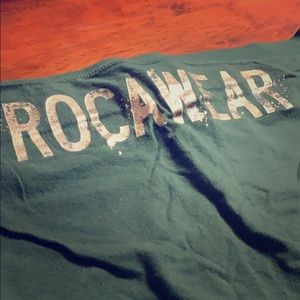 Vintage Rocawear army green crop top
